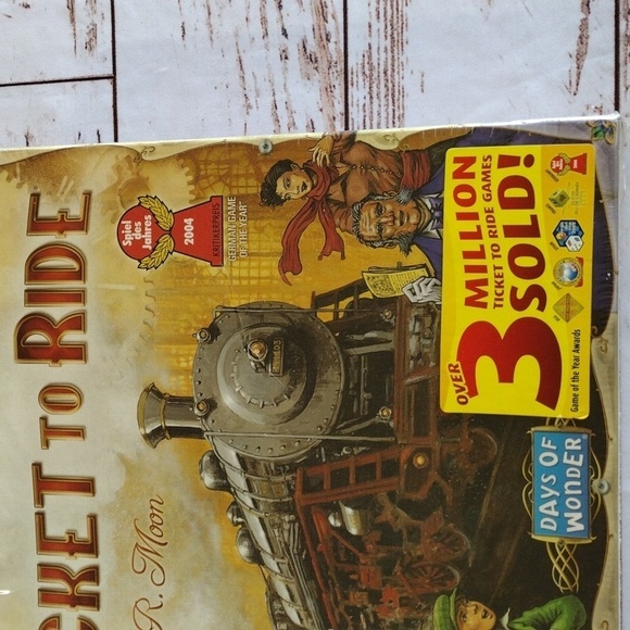 Ticket to Ride Cross-Country Adventure Board Game New - Picture 3 of 8